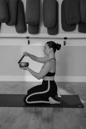 MYST 30A community member practicing Yoga